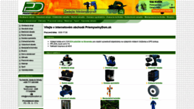What Priemyselnydom.sk website looked like in 2020 (3 years ago)