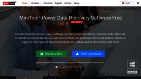 What Powerdatarecovery.com website looked like in 2020 (3 years ago)