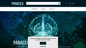 What Panaceaww.com website looked like in 2020 (3 years ago)