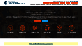 What Porterchester.com website looked like in 2020 (5 years ago)