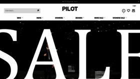 What Pilotnetclothing.com website looked like in 2020 (5 years ago)