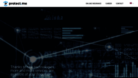 What Protectme.pl website looked like in 2020 (3 years ago)
