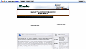 What Posto.pl website looked like in 2020 (3 years ago)