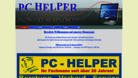 What Pc-helper-weiden.de website looked like in 2020 (3 years ago)