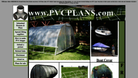 What Pvcplans.com website looked like in 2020 (3 years ago)