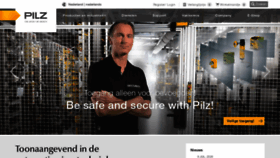 What Pilz.nl website looked like in 2020 (3 years ago)