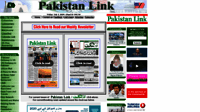 What Pakistanlink.org website looked like in 2020 (3 years ago)