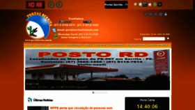 What Portalserrita.com.br website looked like in 2020 (3 years ago)