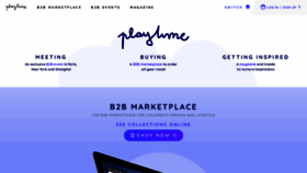 What Playtimeparis.com website looked like in 2020 (3 years ago)