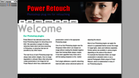 What Powerretouche.com website looked like in 2020 (3 years ago)