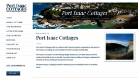 What Portisaaccottages.co.uk website looked like in 2020 (3 years ago)