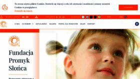 What Promykslonca.pl website looked like in 2020 (3 years ago)
