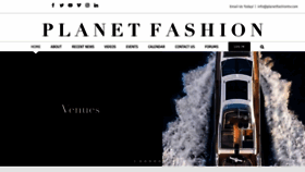 What Planetfashiontv.com website looked like in 2020 (3 years ago)