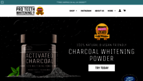 What Proteethwhitening.co website looked like in 2020 (3 years ago)
