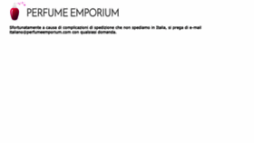 What Profumoemporium.it website looked like in 2020 (3 years ago)