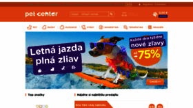 What Petcenter.sk website looked like in 2020 (3 years ago)