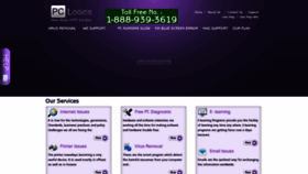What Pclogics.net website looked like in 2020 (3 years ago)