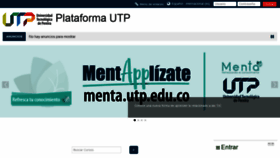 What Plataforma.utp.edu.co website looked like in 2020 (3 years ago)