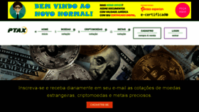 What Ptax.com.br website looked like in 2020 (3 years ago)
