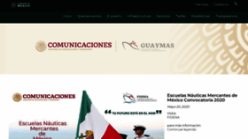 What Puertodeguaymas.com website looked like in 2020 (3 years ago)