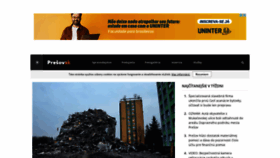 What Presovak.sk website looked like in 2020 (3 years ago)