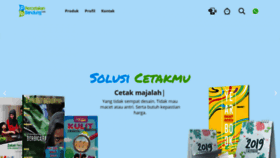 What Percetakanbandung.com website looked like in 2020 (3 years ago)