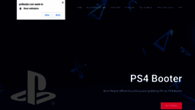 What Ps4booter.com website looked like in 2020 (3 years ago)