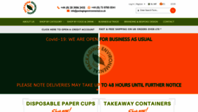 What Packagingenvironmental.co.uk website looked like in 2020 (4 years ago)