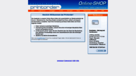 What Print-order.de website looked like in 2020 (3 years ago)