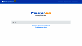 What Promosyon.com website looked like in 2020 (3 years ago)
