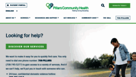 What Pillarscommunity.org website looked like in 2020 (3 years ago)