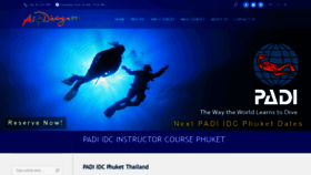 What Phuket-idc.com website looked like in 2020 (3 years ago)
