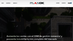 What Planok.com website looked like in 2020 (3 years ago)
