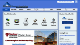 What Pituitary.org website looked like in 2020 (3 years ago)