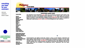 What Philsite.net website looked like in 2020 (3 years ago)