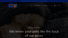 What Petsunleashed.com.au website looked like in 2020 (3 years ago)