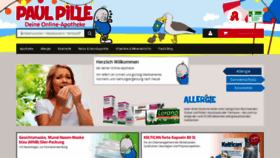 What Paul-pille.de website looked like in 2020 (3 years ago)