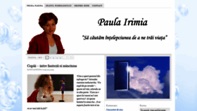 What Paulairimia.ro website looked like in 2020 (3 years ago)