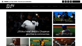 What Playoffmagazine.com website looked like in 2020 (3 years ago)