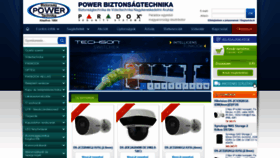 What Powerbizt.hu website looked like in 2020 (3 years ago)