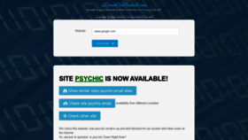 What Psychic.email.isdownorblocked.com website looked like in 2020 (3 years ago)