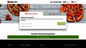 What Pizzahut.com.mx website looked like in 2020 (3 years ago)