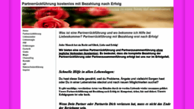What Partnerrueckfuehrung-liebeszauber.com website looked like in 2020 (3 years ago)