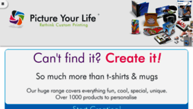 What Pictureyourlife.com.au website looked like in 2020 (3 years ago)