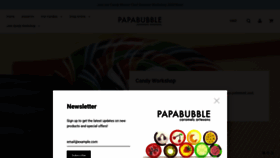 What Papabubble.com.hk website looked like in 2020 (3 years ago)
