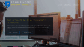 What Pearlfinders.com website looked like in 2020 (3 years ago)