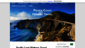 What Pacific-coast-highway-travel.com website looked like in 2020 (3 years ago)