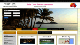 What Palmcove.net website looked like in 2020 (3 years ago)