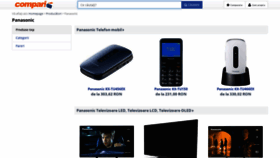 What Panasonic.compari.ro website looked like in 2020 (3 years ago)