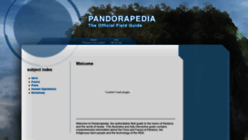 What Pandorapedia.com website looked like in 2020 (3 years ago)